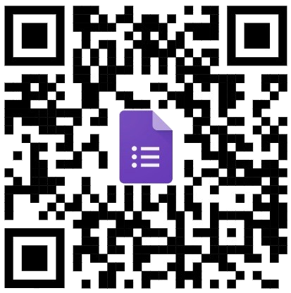 QR Code para inscrição no formulário